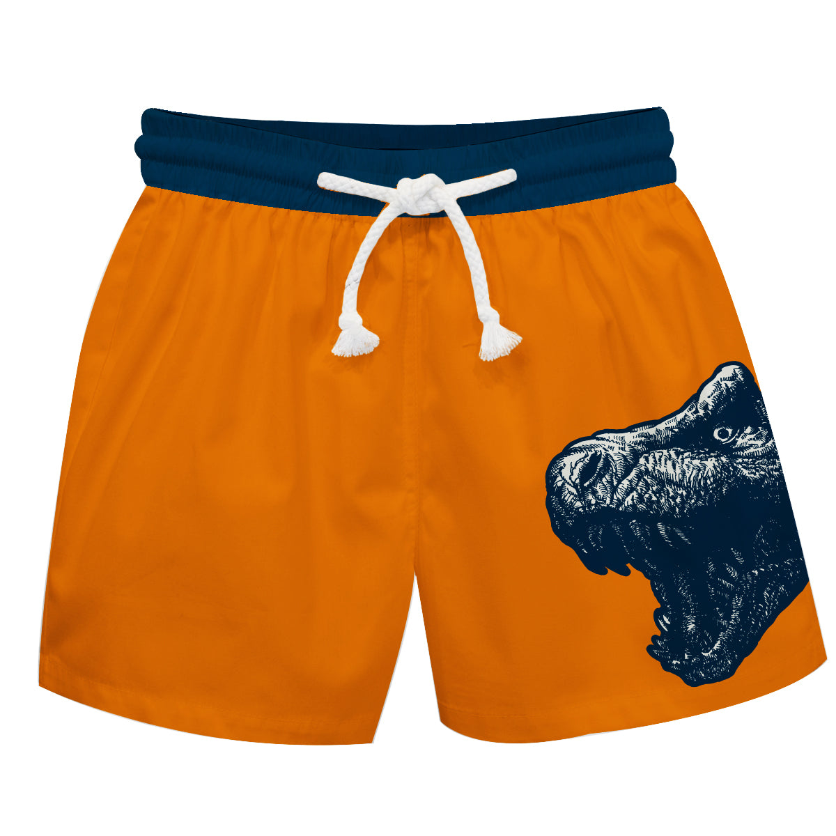 Dino Orange Swimtrunk