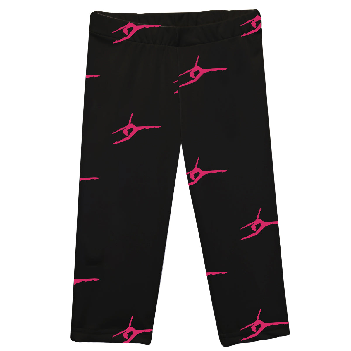 Black and pink girls dance leggings - Wimziy&Co.