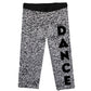 Gray glitter dance girls leggings - Wimziy&Co.