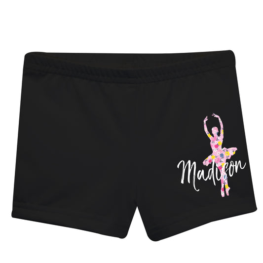 Black dance shorts with name - Wimziy&Co.
