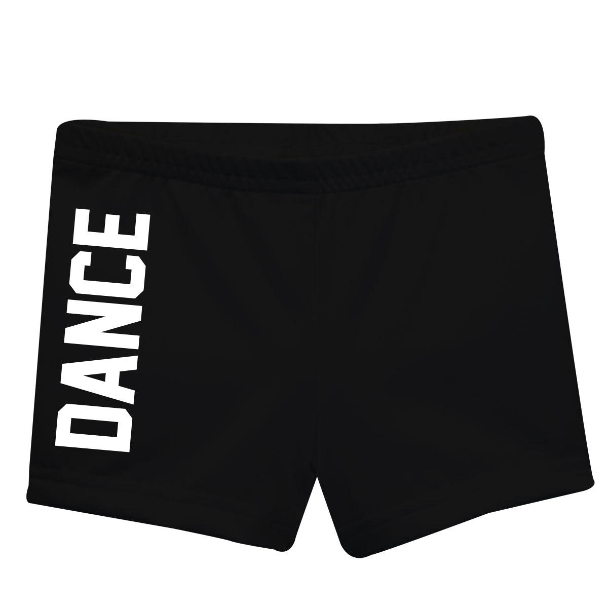 Black dance shorts