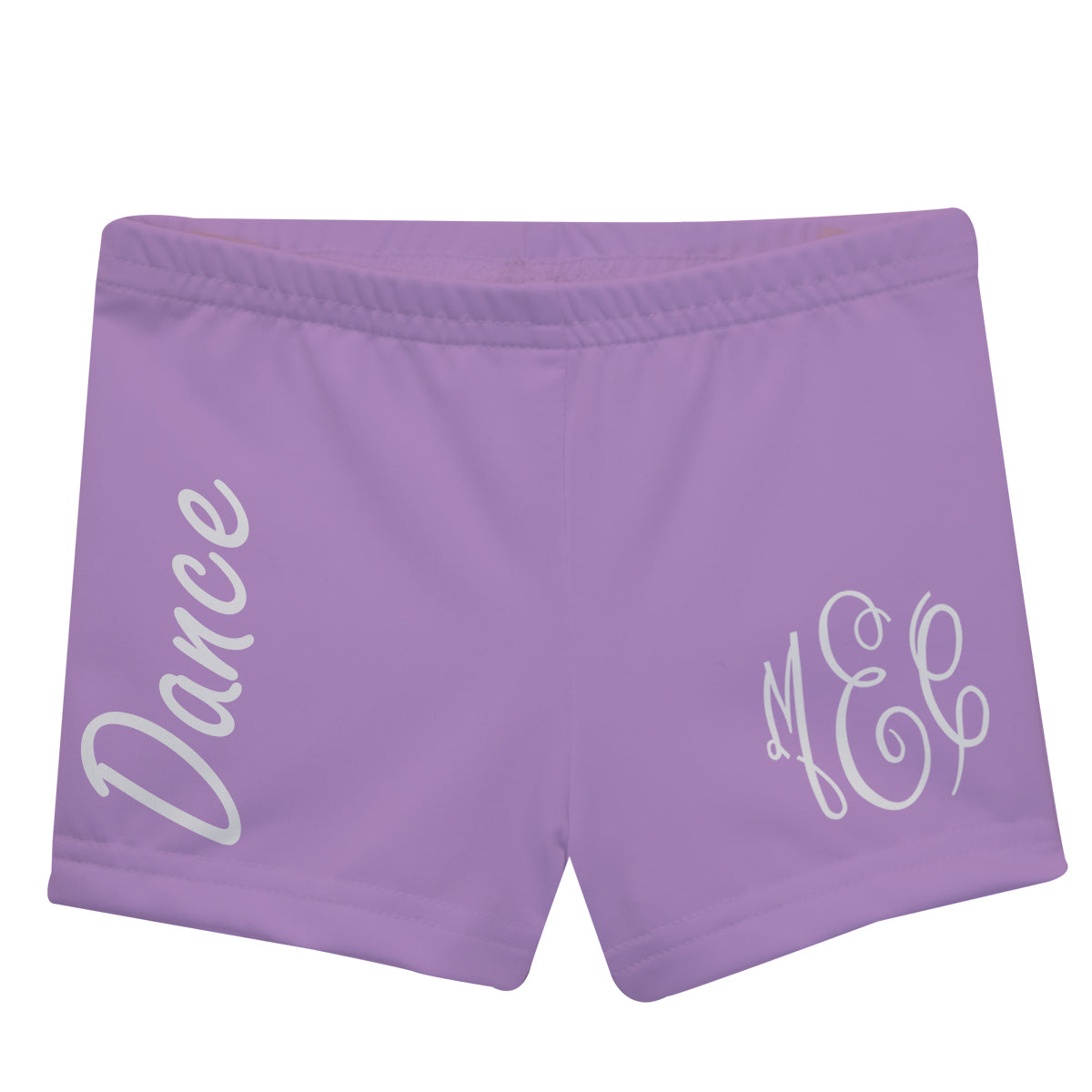Dance Monogram Purple Shorties - Wimziy&Co.