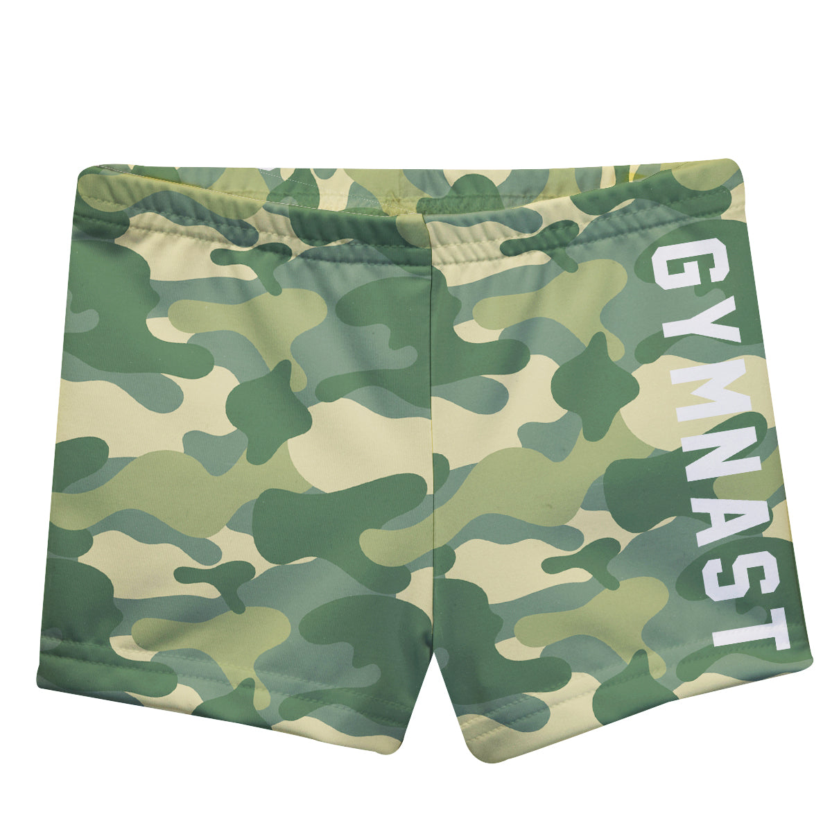 Gymnast Green Camuflage Shorties - Wimziy&Co.