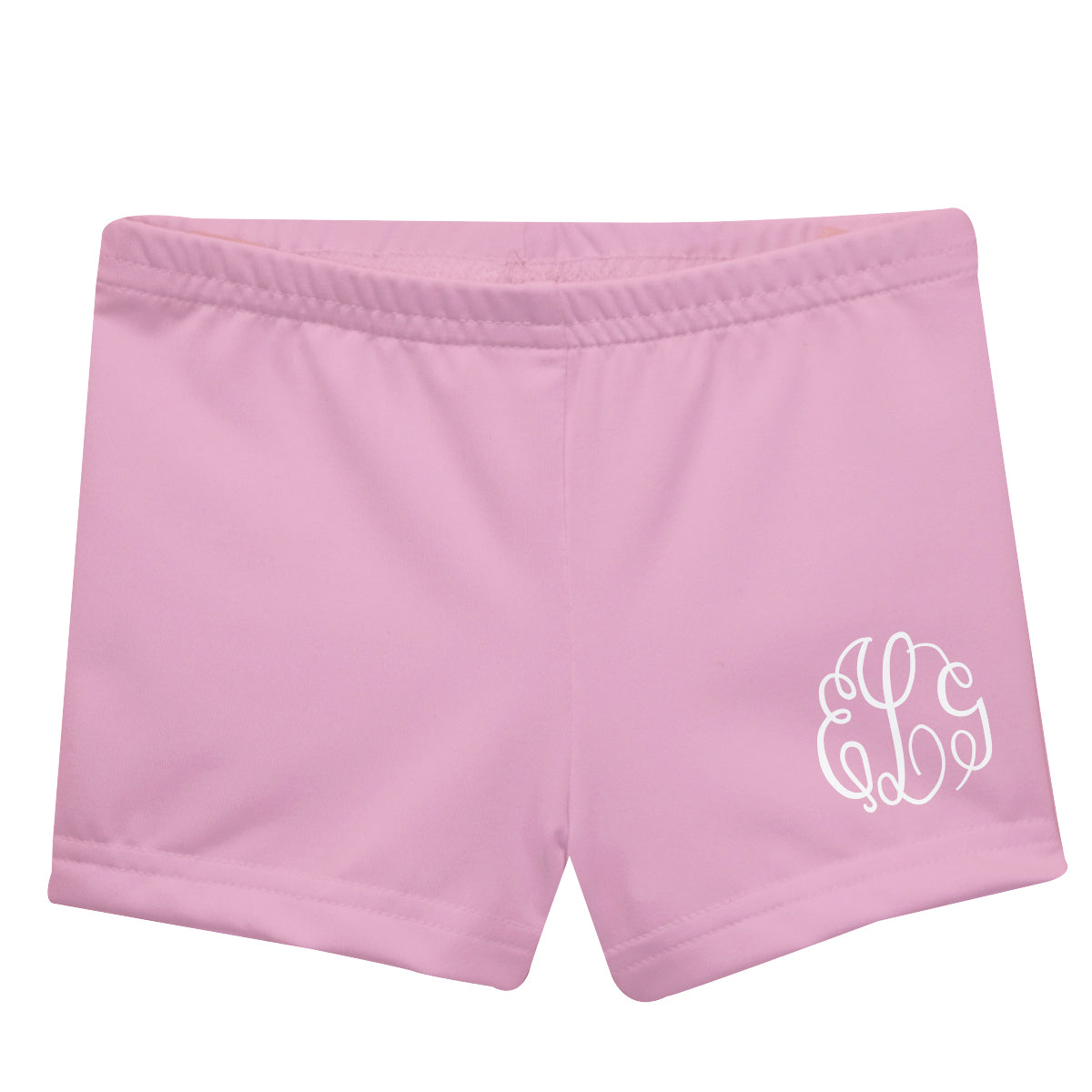 Monogram Light Pink Shorties - Wimziy&Co.