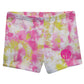 Monogram Pink and Yellow Tie Dye Shorties - Wimziy&Co.