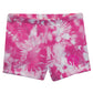 Tie Dye Print Monogram Pink and White Shorties - Wimziy&Co.