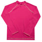 Monogram Pink Long Sleeve Rash Guard - Wimziy&Co.