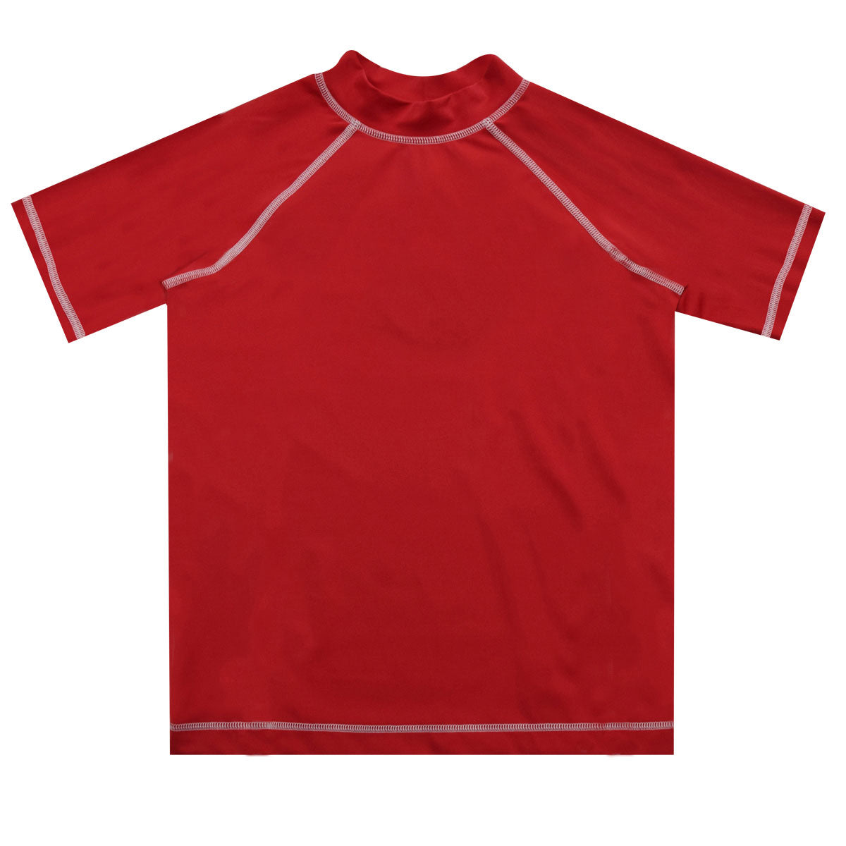 Name Red Short Sleeve Rash Guard - Wimziy&Co.