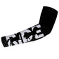 Black equestrian arm sleeve with monogram - Wimziy&Co.