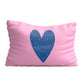 Heart name pink pillow case - Wimziy&Co.