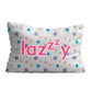 Lazy and stars print white pillow case - Wimziy&Co.