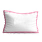 Monogram white and light pink pillow case - Wimziy&Co.