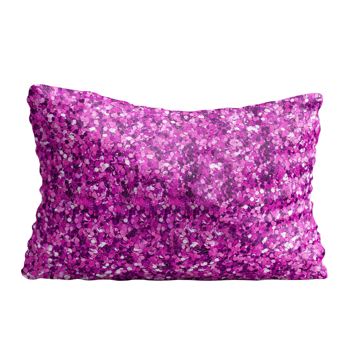 Monogram purple glitter pillow case - Wimziy&Co.