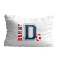 Soccer initial and name white pillow case - Wimziy&Co.