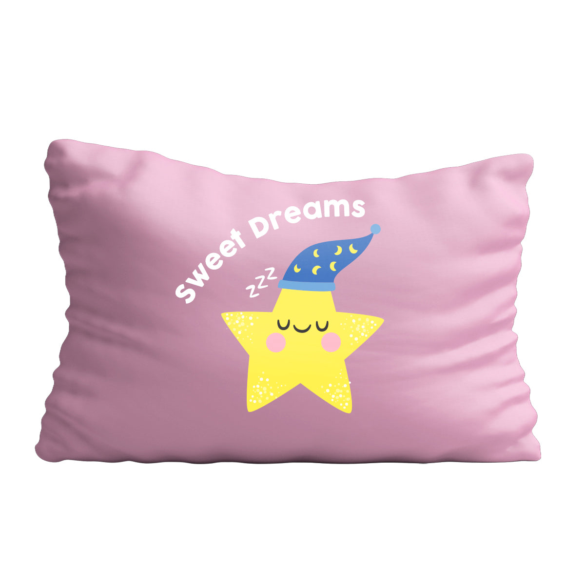 Sweet dreams name pink pillow case - Wimziy&Co.