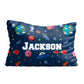 Space print name navy pillow case - Wimziy&Co.