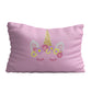 Unicorn name pink pillow case - Wimziy&Co.